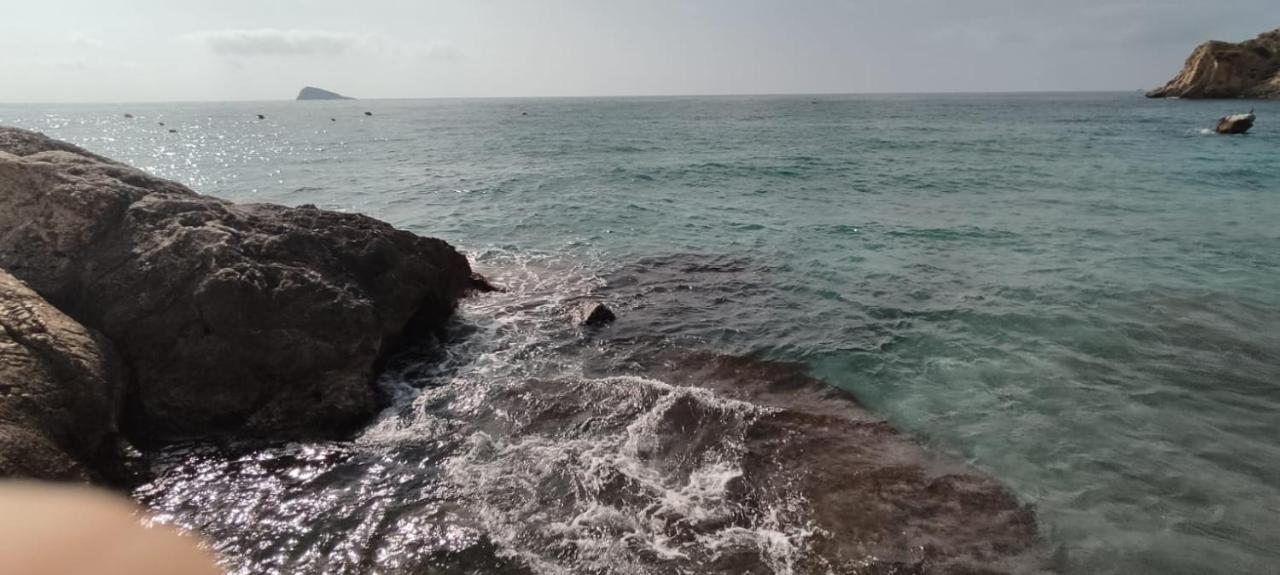 Relajate Junto Al Mar En Apartamento Cala Alta Кала де Финестрат Екстериор снимка